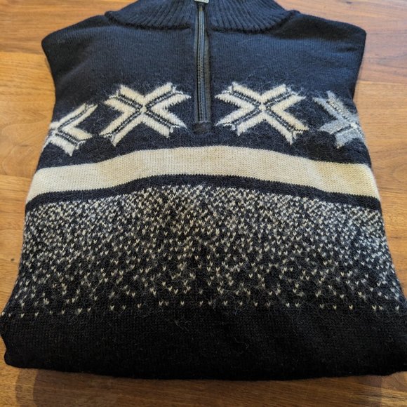 DALE OF NORWAY sweater for the Norwegian Olympic team XXL MERINO WOOL - Picture 5 of 8